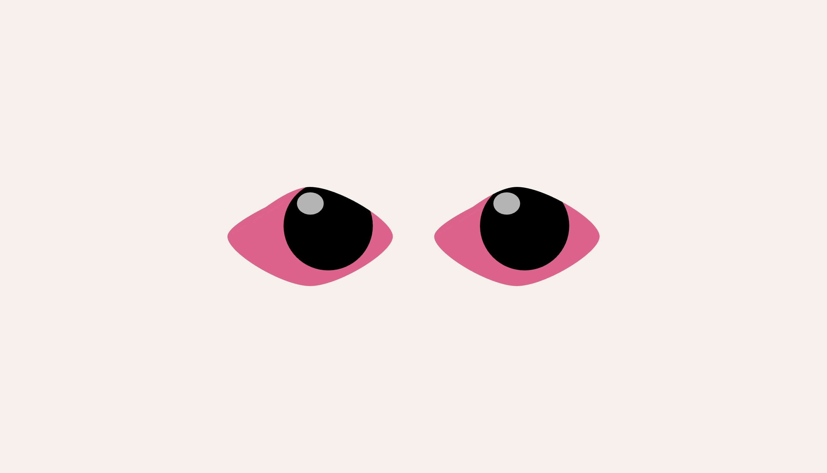 Version 01 — an eye that follows and blinks